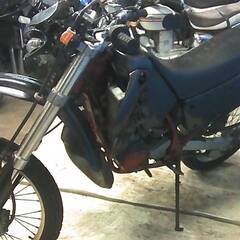 HONDA CRM250R-2 グレー エンジン始動確認 自賠責保険で乗れます 半額配送キャンペーン 限定 現状渡し諸経費￥0- 横浜 P-Yardの画像