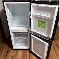 2023年製　アイリスオーヤマ　冷凍冷蔵庫　IRSD-14A-B 黒　ブラック　美品　 の画像