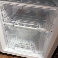 2023年製　アイリスオーヤマ　冷凍冷蔵庫　IRSD-14A-B 黒　ブラック　美品　 の画像