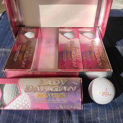 ゴルフボール、ティーなど　使用・未使用混在の画像