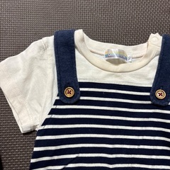 バーバパパ　ロンパース　80サイズの画像