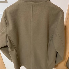 UNITED ARROWS A DAY IN THE LIFE スタンドカラーコート カーキ XLサイズの画像