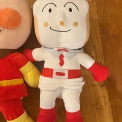 アンパンマン　しょくぱんまん　カレーぱんまん　ぬいぐるみセットの画像