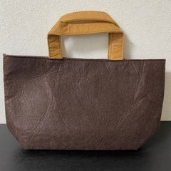 ラーナ★フェルトトートバッグ　ブラウンの画像