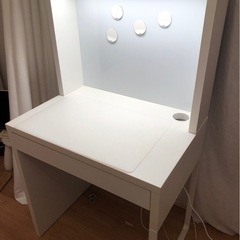 IKEA製　学習机　小学生　勉強机　の画像