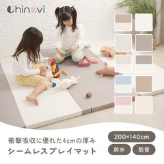 ベビーサークルとマットのセットの画像