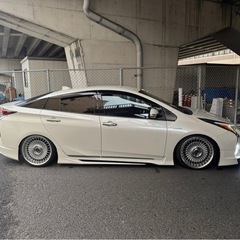 (車両交換)緩募 50プリウス 前期 Aプレミアム 最上級グレード モデリスタ イミッツ 車高調 本革の画像