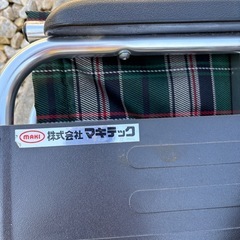 アルミ製 自走式車いす 折りたたみ 介護用 マキテック MAKI  車イス 車椅子の画像