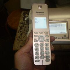 Panasonic パーソナルファクス FAX電話機 KX-PD550-N　親機のみ 　ジャンク品扱いの画像