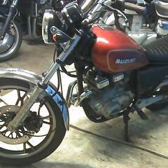 SUZUKI GSX250T 赤 エンジン始動確認 自賠責保険で乗れます 半額配送キャンペーン 期間限定 現状渡し諸経費￥0- 横浜 P-Yard の画像