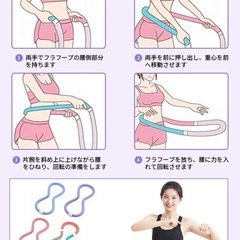 ソフトフラフープ　第3世代　ダイエット　脂肪燃焼
の画像