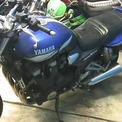 YAMAHA XJR1300 青 格安提供車 車検残R8/4月 エンジン始動確認 半額配送キャンペーン 限定 現状渡し諸経費￥0- 横浜 P-Yardの画像