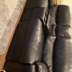 電動リクライニングそソファーの画像