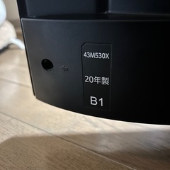 TOSHIBA4k液晶テレビ43vジャンク品の画像