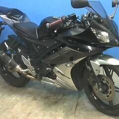YAMAHA YZF-R150 黒 エンジン始動動画 自賠責保険で乗れます 半額配送キャンペーン 期間限定 現状渡し諸経費￥0- 横浜 P-Yardの画像