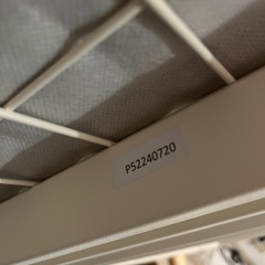 手渡し 無印 脚付マットレス セミダブルの画像