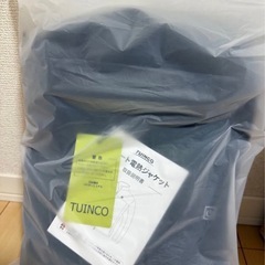 電熱ジャケット バッテリー付き容量 軽量 防風性 保温性 ヒーター付き XLの画像