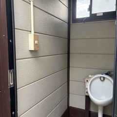 仮設トイレ　鉄骨の画像