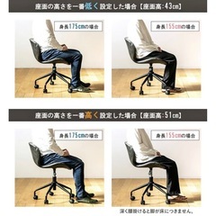 キャスター付　デスクチェアの画像