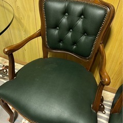 ロココ調　アンティーク 猫脚 チェア　ベンチソファセットの画像