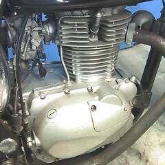 KAWASAKI エストレアRS 黒/銀 エンジン始動動画 自賠責保険で乗れます 半額配送キャンペーン 現状渡し諸経費￥0- 横浜 P-Yardの画像