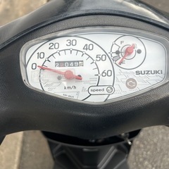 SUZUKI レッツ　原付　4スト　FI車　通勤通学　アドレスv50 ジョルノ　ビーノ　レッツ4 管理番号①⑤⑧の画像