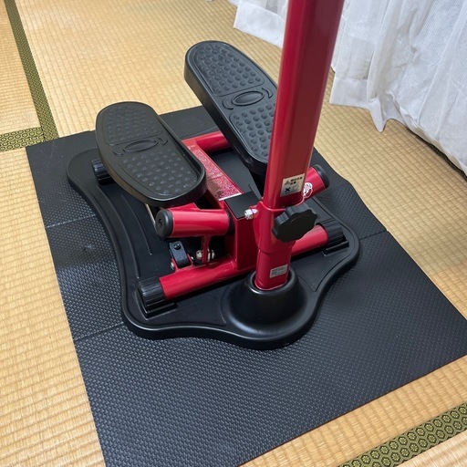 【美品】ナイスデイ健康ステッパー　専用ハンドル・マット付き