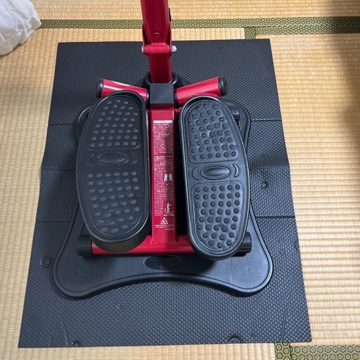 【美品】ナイスデイ健康ステッパー　専用ハンドル・マット付き