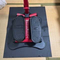 【美品】ナイスデイ健康ステッパー　専用ハンドル・マット付きの画像