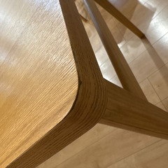 unico SIGNE シグネ ダイニングテーブル W1400の画像