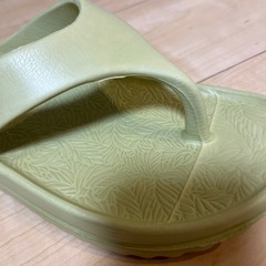 レディース　リカバリーサンダル　厚底　24.5cm ほぼ未使用の画像