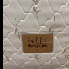 スイートデコレーション　シングルマットの画像
