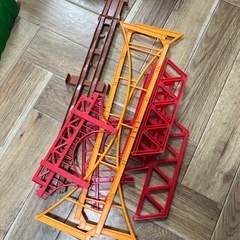 中古プラレールきかんしゃトーマスどきどきマウンテンセット＆ぐらぐらつり橋セット欠品ありA32本 B 19本　纏めて売り切り ぐらぐらつり橋の画像