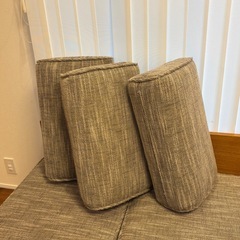 UNICO ALBERO カバーリングソファ 3シーター ウォールナットカラーの画像