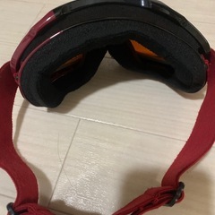 スキー／スノーボード ゴーグル ミラーレンズ レッドの画像
