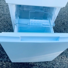 EJ5652番 SHARP ノンフロン冷凍冷蔵庫 SJ-D15P-Wの画像