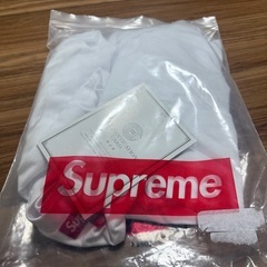 新品スモールシュプリーム白ロンティー２Lの画像