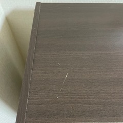 カラーボックス　ブラウン　木目調の画像