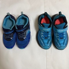 瞬足スニーカー19.0cm中古品の画像