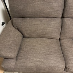 ニトリ　３人掛けソファの画像