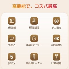 電気カーペット　持ち歩き可の画像