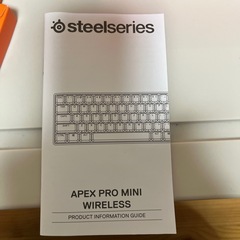 【美品】SteelSeries Apex Pro Mini Wirelessの画像