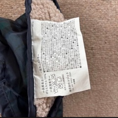 抱っこ紐防寒ケープの画像