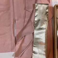 着物　訪問着　帯締め付1回使用の画像