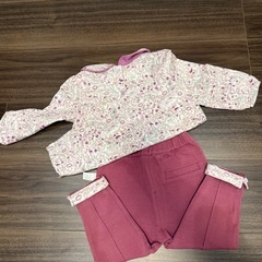 未使用に近い可愛い上下セットの画像