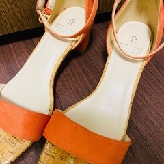 2回のみ使用 ROPEピクニック 24cmサンダルの画像