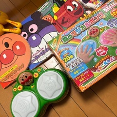 アンパンマンおもちゃ　絵本　セットの画像