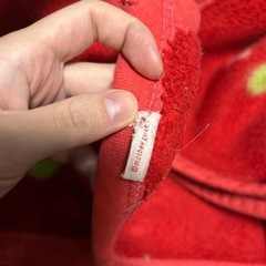 【100円】子供用シングル毛布　いちご柄の画像