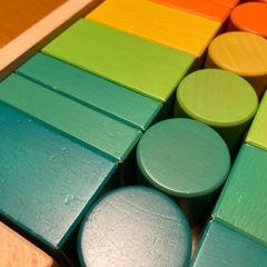 積み木　IRODORIつみき(カラフルブロックス)ニチガンの画像