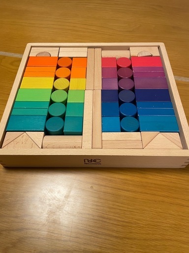 積み木IRODORIつみき(カラフルブロックス)ニチガン (でぱお) いずみ野